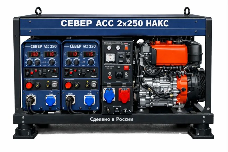 Сварочный агрегат Север АСС 2х250 НАКС