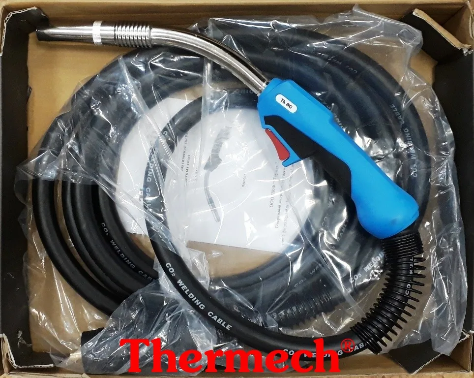Горелка сварочная 8G (400–430 А, Ø 1,2–3,2 мм), 5 м