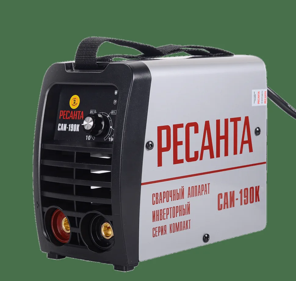 Сварочный инвертор Ресанта САИ 190К (компакт)