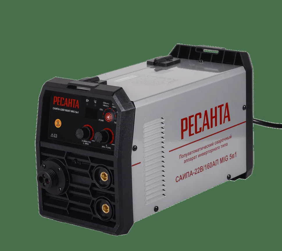 Сварочный полуавтомат Ресанта САИПА-22В/160АП MIG 5в1