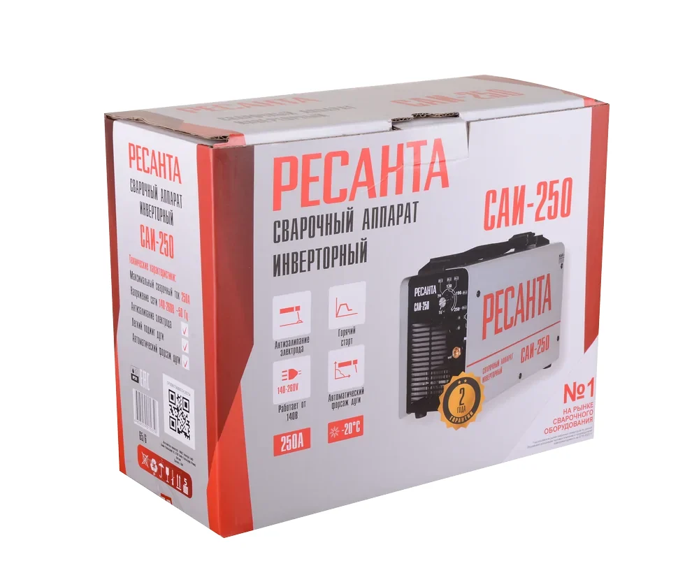 Сварочный инвертор Ресанта САИ 250