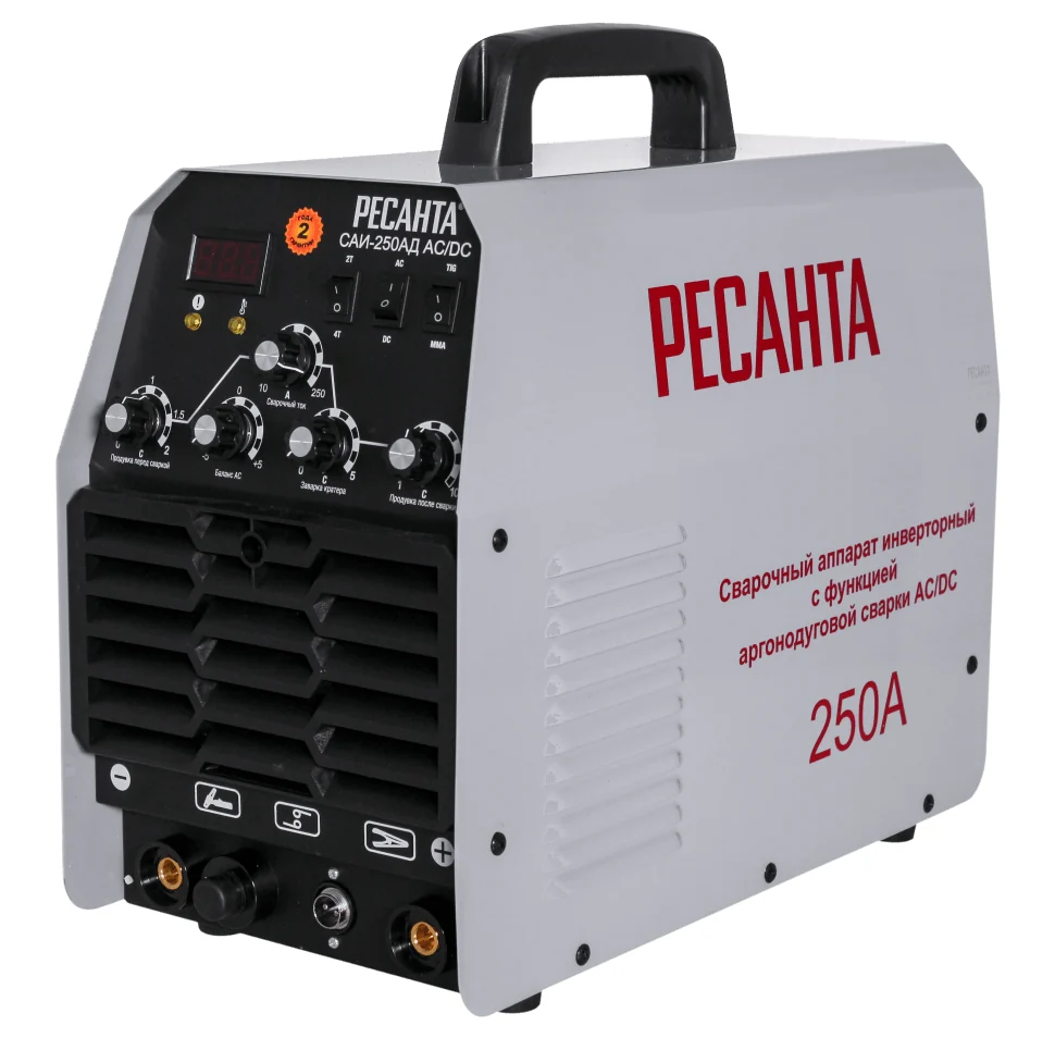 Сварочный инвертор Ресанта САИ-250 АД (AC/DC)